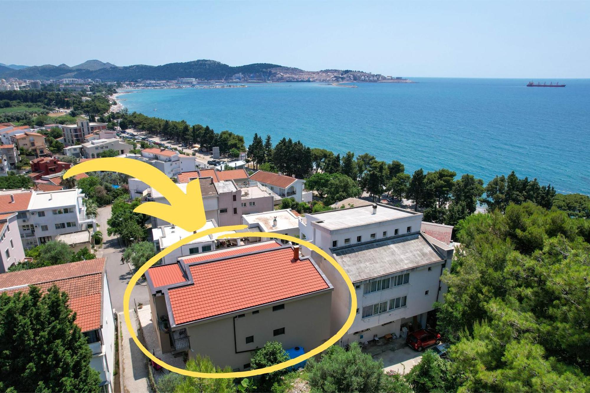 Flora Apartment - Near The Sea Šušanj Exterior foto